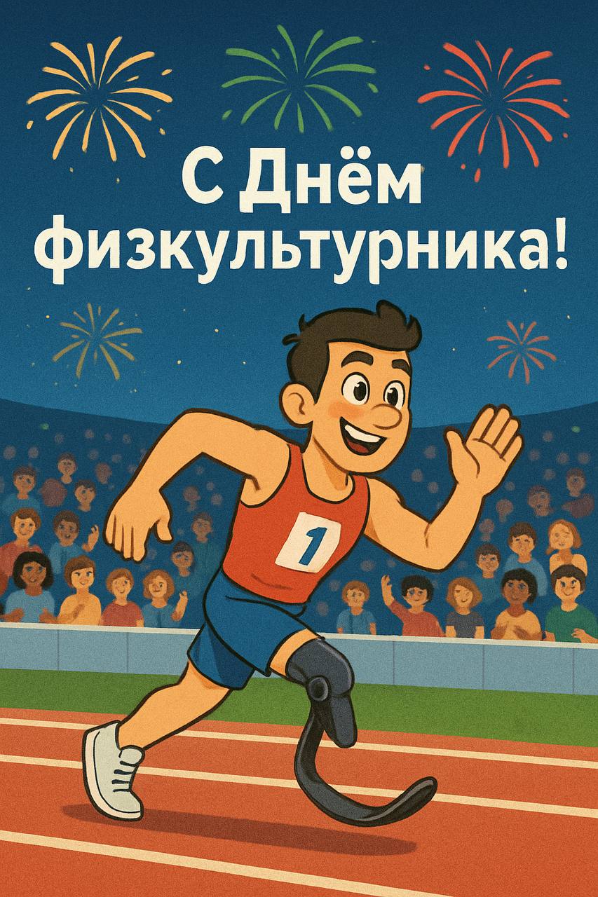 Федерация ПОДА поздравляет вас с праздником — Днём физкультурника!
