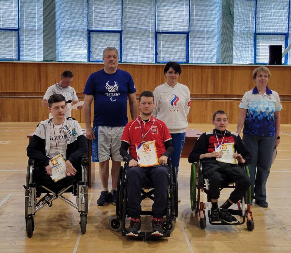 Сборная Москвы выиграла общекомандный зачет I этапа Кубка России по бочча