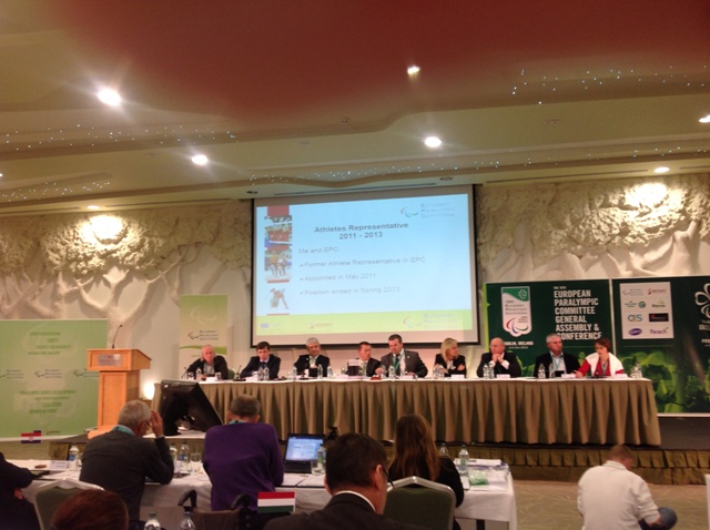 П. А. Рожков в г. Дублине (Ирландия) принял участие в Конференции и заседании Генеральной Ассамблеи Европейского паралимпийского комитета