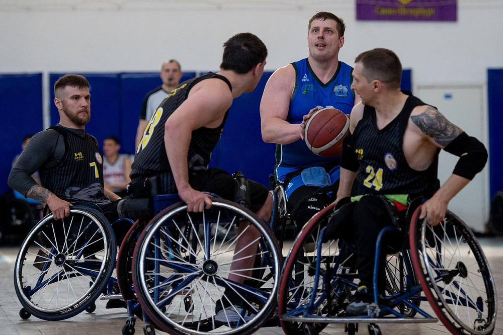 В Санкт-Петербурге завершился I круг чемпионата России по баскетболу на колясках