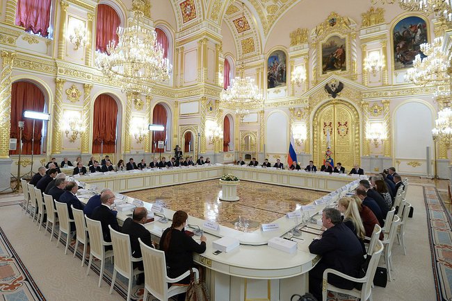 П. А. Рожков в Кремле  принял участие в заседании Совета по развитию физической культуры и спорта под руководством Президента Российской Федерации В. В.  Путина