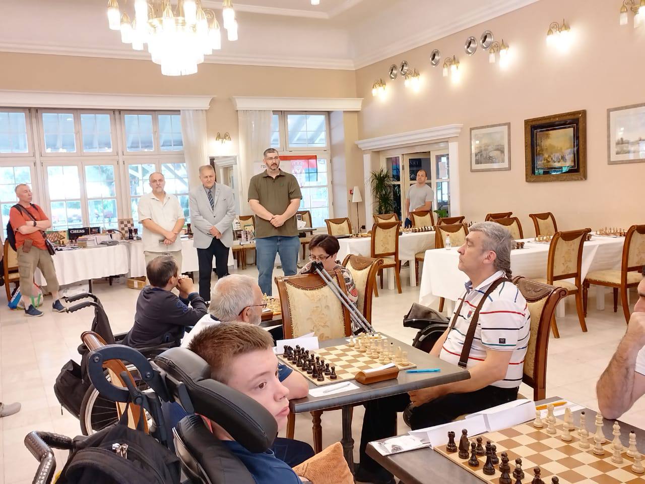  Российские спортсмены ведут борьбу за медали чемпионата мира по шахматам спорта лиц с ПОДА в Сербии