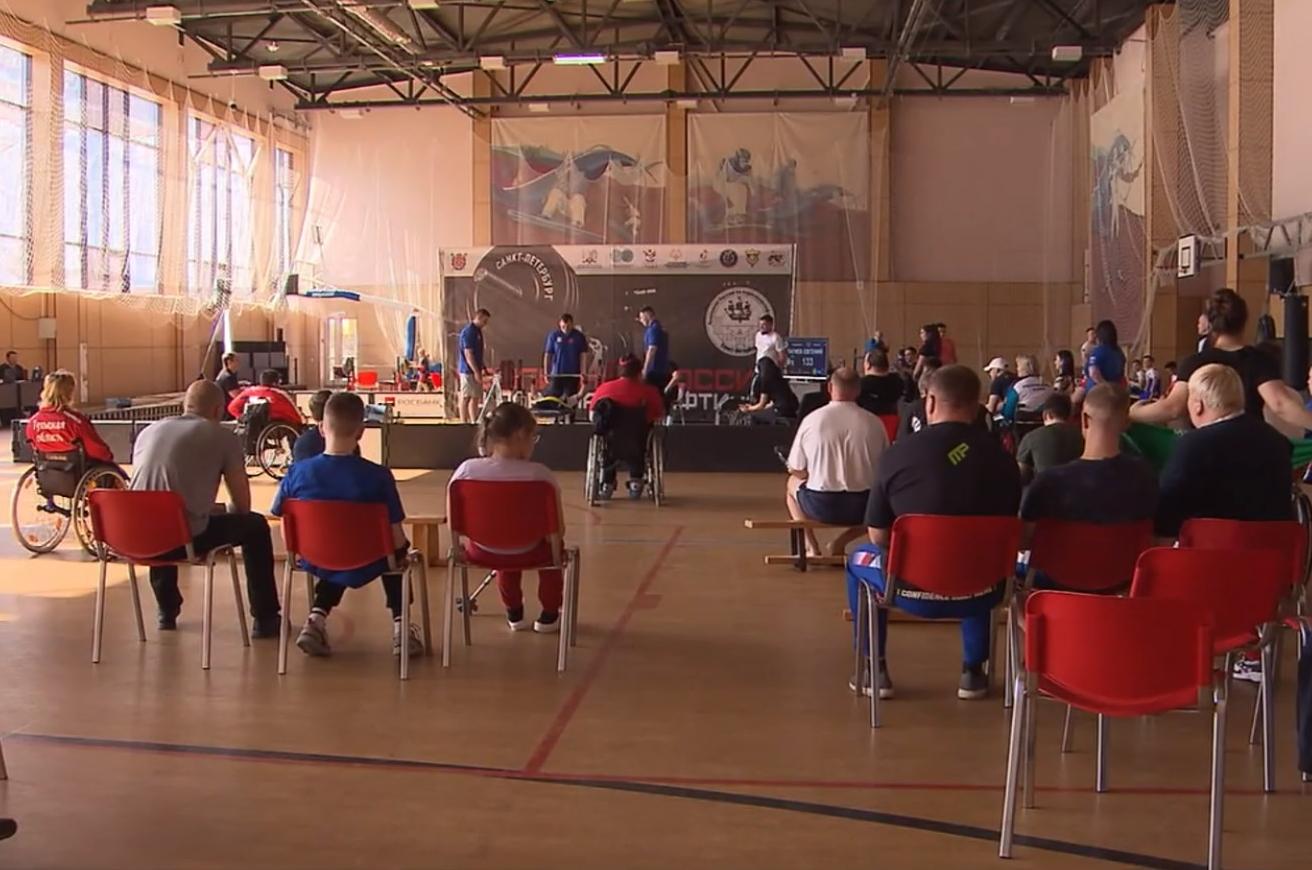 Репортаж телеканала "Матч ТВ" о чемпионате России по пауэрлифтингу спорта лиц с ПОДА