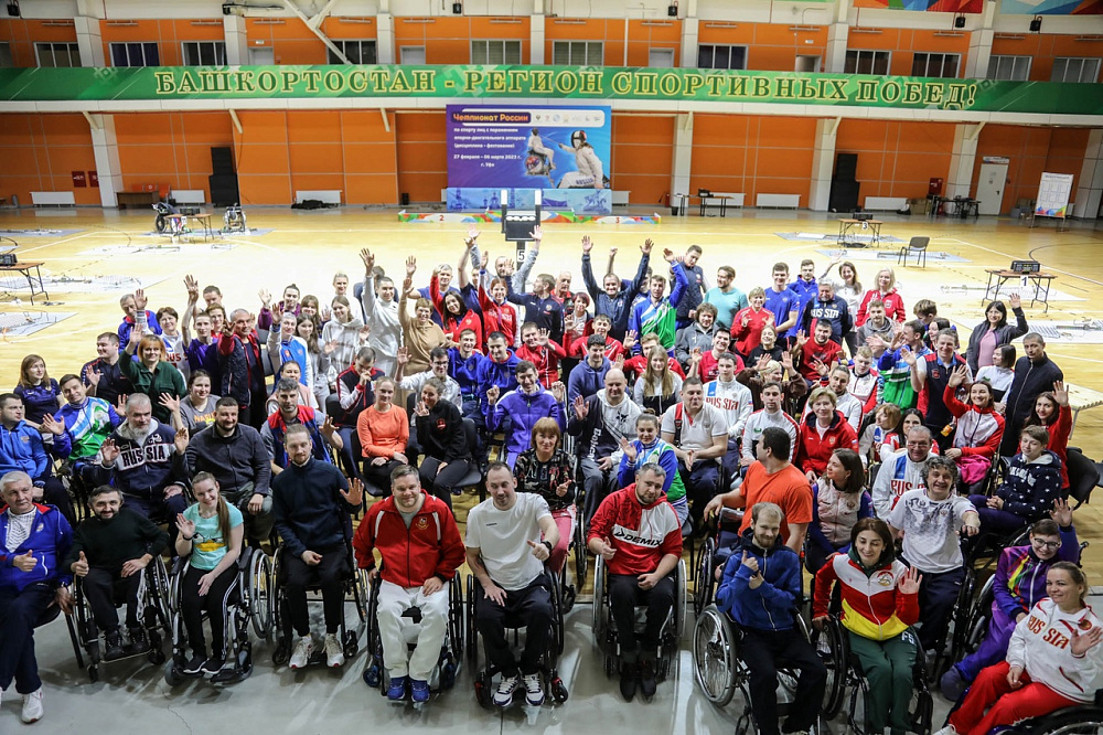 Первый заместитель Министра спорта Российской Федерации А.Р. Кадыров посетил чемпионат России по фехтованию на колясках