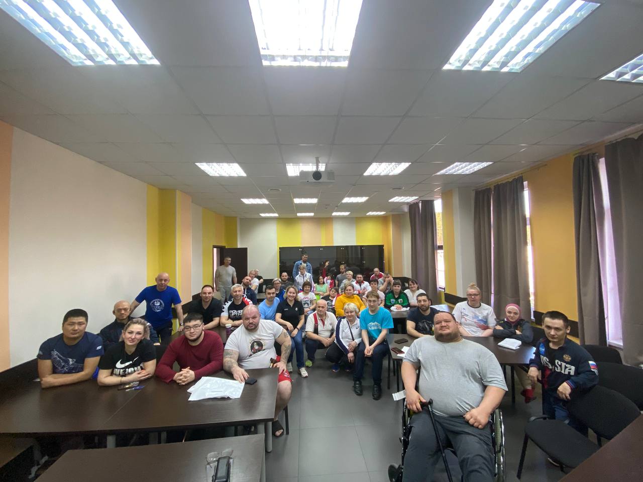  ПКР провёл антидопинговый семинар для членов спортивной сборной команды России по пауэрлифтингу спорта лиц с поражением опорно-двигательного аппарата 