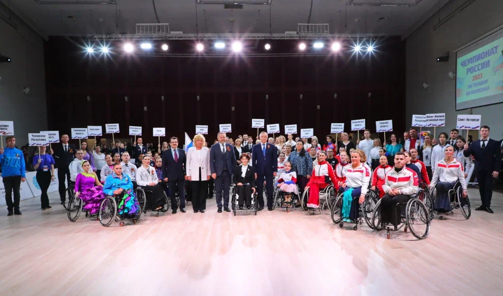 Сборная команда Санкт-Петербурга стала победителем медального зачета чемпионата России по танцам на колясках