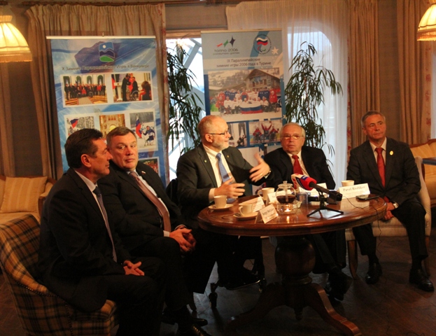 В г. Москве состоялась встреча заместителя Министра спорта  РФ С. В. Шелпакова,  президента Паралимпийского комитета России В. П. Лукина,  председателя Совета Всероссийской федерации спорта лиц с ПОДА Б. В. Иванюженкова, первого вице - президента Всеросси