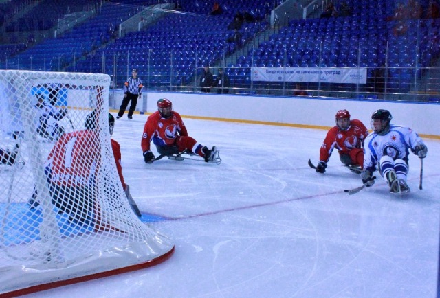 Результаты второго соревновательного дня Чемпионата России по хоккею-следж