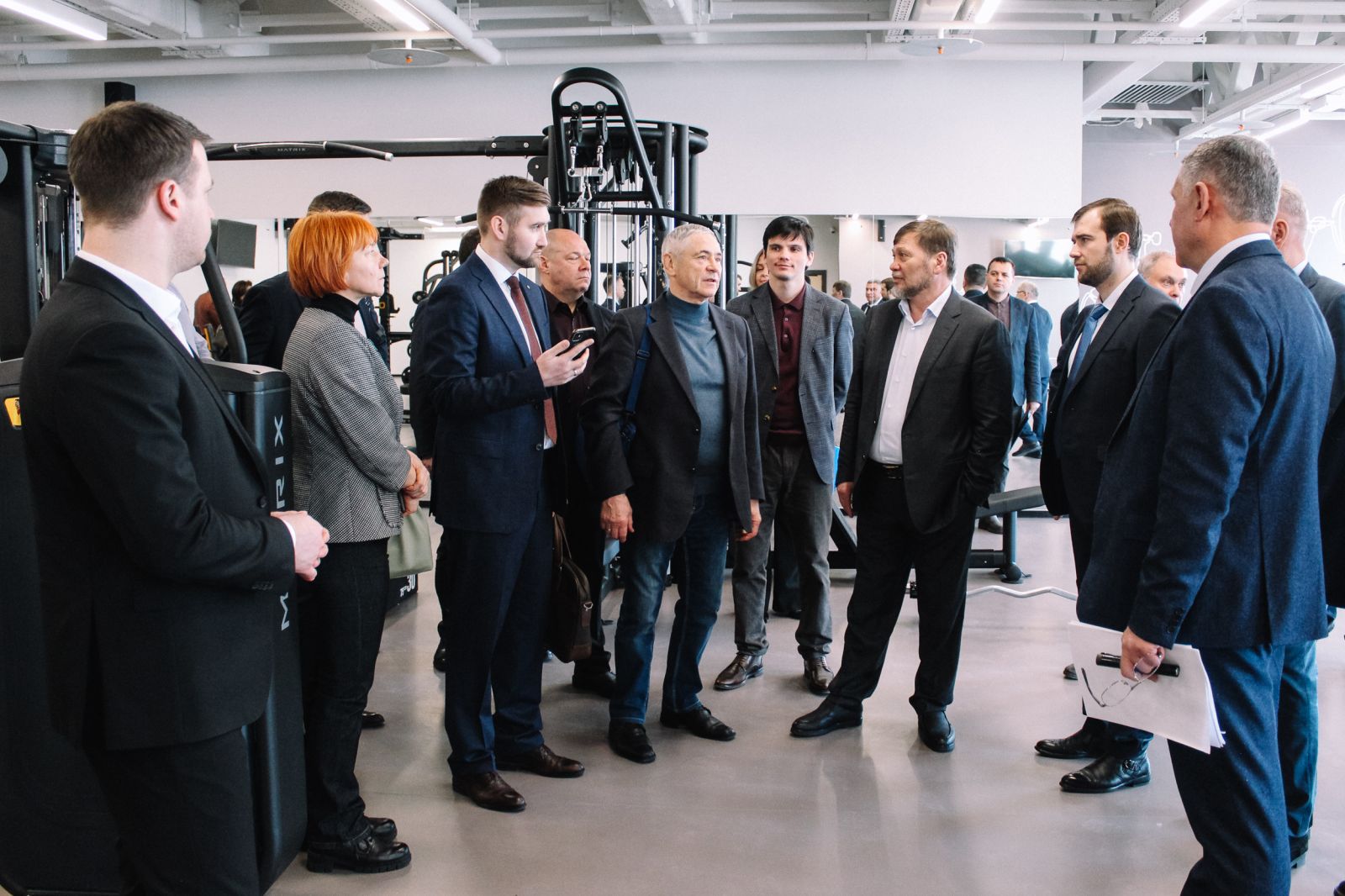 П.А. Рожков в составе делегации Минспорта России с рабочим визитом посетил г. Валдай Новгородской области и осмотрел многофункциональный спортивный центр