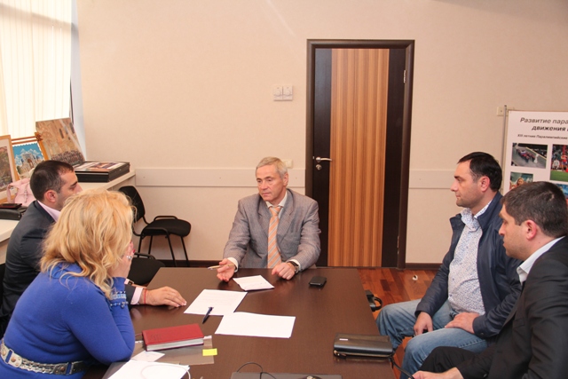 П. А. Рожков в офисе ПКР провел рабочую встречу с представителями Республики Ингушетия  Р. Нмльгиевым и Х. Нальгиевым  по вопросу создания регионального отделения  Всероссийской федерации сПОДА в данном регионе