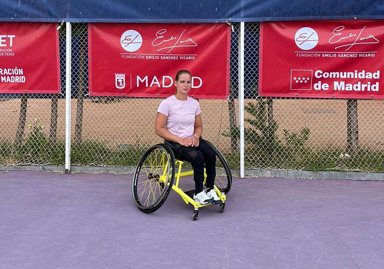 Виктория Львова завоевала 2 бронзовые медали на международных соревнованиях по теннису на колясках в Испании 