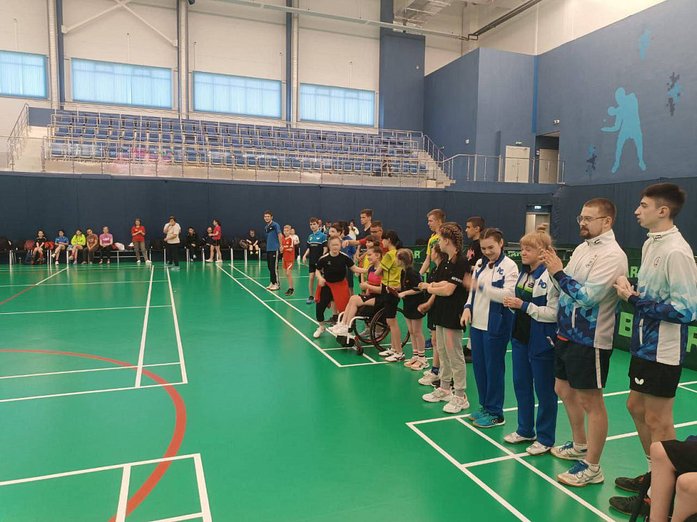 25 юных спортсменов принимают участие в Открытых всероссийских детско-юношеских соревнованиях по настольному теннису среди лиц с ПОДА в Татарстане