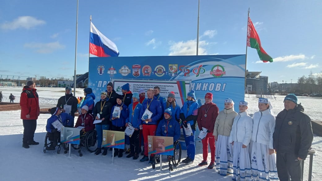 Паралимпийская сборная команда России завоевала 18 золотых, 17 серебряных и 15 бронзовых медалей в Открытом Кубке Республики Беларусь по лыжным гонкам и биатлону 